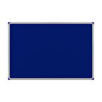 120X200 CM MAVİ KUMAŞ KAPLI ALÜMİNYUM ÇERÇEVE PANO-PAN158