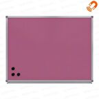 60X90 CM MIKNATIS MANYETİK YÜZEY DUVARA MONTE PEMBE-PAN551P