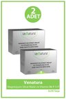 VeNatura Magnezyum Sitrat + Malat ve Vitamin B6 (P-5-P) 30 Saşe 2 Adet