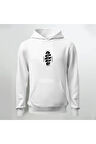 Live it Up Desenli Kapüşonlu Sweatshirt Hoodie Kalın Kumaş 3 İplik Şardonlu