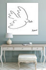 Pablo Picasso Dove Of Peace Sanatsal Kanvas Tablo 8 Farklı Ölçü