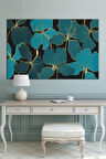 Yapraklar Dekoartif Sanatsal Kanvas Tablo 8 Farklı Ölçü