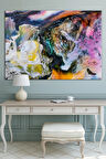 Renklerin Dansı Soyut Sanatsal Kanvas Tablo (8 Farklı Ölçü)