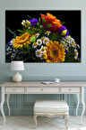 Çiçekler Dekoratif Kanvas Tablo