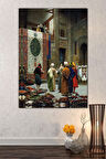 Jean Leon Gerome Halı Tüccarı Kanvas Tablo