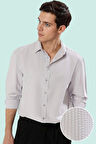Erkek Regular Fit Uzun Kollu Dokulu Gömlek Günlük Kullanım Hafta Sonu Yaz Aylarının Vazgeçilmezi