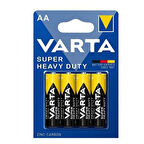 Varta Super Heavy Duty / SuperLife Manganez AA Kalem Pil 4'lü Paket (Blister)