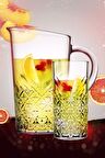 Paşabahçe timeless 5 prç. kokteyl meşrubat bardağı takımı-limonata seti