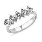 Harem Altın 0.70 Karat G Renk Beştaş Pırlanta Yüzük PB544