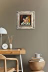 Picasso Otoportre Taş Duvar Tablosu Çerçeveli Duvar Dekoru Wall Art