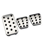 Honda Civic 16-20/CRV 17-20/Accord 14-18 Uyumlu Kaydırmaz Metal Manuel Pedal Seti 3 Prc