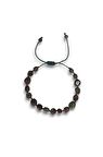 Dragon Blood Jasper Bileklik Makrome Ayarlı 337-3