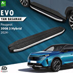 S-Dizayn Peugeot 3008 3 Hybrid Evo Krom Yan Basamak 183 Cm 2024 Üzeri A+ Kalite