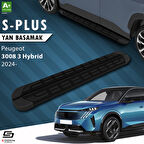 S-Dizayn Peugeot 3008 3 Hybrid S-Plus Siyah Yan Basamak 183 Cm 2024 Üzeri A+ Kalite