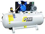 Puma Yağlı Pistonlu Kompresör 200 Litre, 2 HP, 8 Bar, 380 Volt
