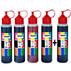 PERFECTİON Canon Uyumlu GI-490 G1411 G2411 G3411 G4411 4 Renk Mürekkep Dolum Seti  5X500 gr.