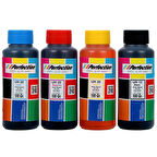 PERFECTİON Canon Uyumlu Gı-41 Pixma G3460 4 Renk Mürekkep Dolum Seti 4x100 gr.