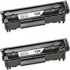 Perfection M1005 MPF-M1319f 12A (Q2612A) Siyah Muadil Lazer Toner (2 ADET)
