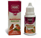 Hobi Kuşlar İçin Multivitamin ve Aminoasit Takviyesi  30 Ml