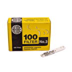 Heibe 5mm Kağıt Pipo Filtresi (100 Adet) (301100)