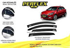 Perflex PA4-HY12 Cam Rüzgarlığı Classic Tip 4 Parça Hyundai i20 2008-2013 