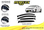 Perflex PD4-HD07 Cam Rüzgarlığı Mugen Tip 4 Parça Honda Civic Dynamıc 2001-2004 