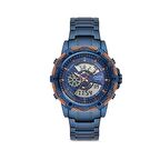 Joefox Çelik Erkek Kol Saati Dijital ve Analog Su Geçirmez