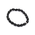 Pigado Hakiki Doğaltaş Gürcistan Oltu Taşı Unisex Bileklik