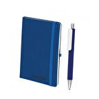 İsme Kişiye Özel Termo Lastikli Mini Not Defteri Kalem Seti 9x14