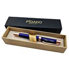 Özel Tasarım Kutulu Rose Detaylı İsme Özel Roller İmza Kalemi