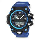 Joefox Mavi Kordonlu Erkek Kol Saati Dijital Su Geçirmez 