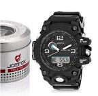 Joefox Analog Dijital Erkek Kol Saati Siyah