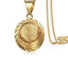 Pigado Metal Sikke Kolye Rose