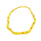 Pigado Litvanya Amberi Damla Kehribar Kolye