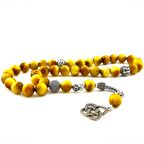 925 Ayar Gümüş İsme Özel Harf Ayraçlı Kaplangözü Tespih Tesbih