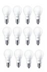 Philips 8W (60W) Led Ampul Sarı 2700K (12 Adet) Tasarruflu Lamba