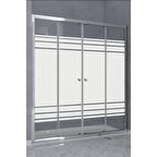 Durul Duşakabin Ön Cephe Desenli