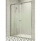 Durul Duşakabin Ön Cephe Çizgili Cam