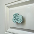 Pomerol Mavi Motor Dolap Kulpu - Çocuk Odaları, Mutfak ve Banyo Dolapları İçin Eğlenceli ve Dayanıklı Kulp