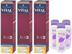 Schwarzkopf Vital Colors Saç Boyası Metalik Bakır 7-887+Oksidan (3 Adet)