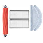 Roborock S7 Maxv Uyumlu 1 ADET ANA FIRÇA 2 ADET FİLTRE 2 ADET MOP