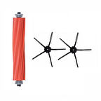 Roborock S7 Maxv Uyumlu 1ADET ANA FIRÇA 2 ADET SİYAH YAN FIRÇA