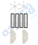 Dreame D10S, D10S PRO, D9 MAX GEN2 Uyumlu 2 Yan Fırça 4 Filtre 2 Mop