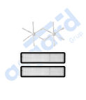 Dreame D10S, D10S PRO, D9 MAX GEN2 Uyumlu 2 Yan Fırça 2 Filtre