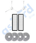 Dreame L10 S PRO, L10S PRO GEN 2, L10S PLUS Uyumlu 2 Yan Fırça 2 Filtre 4 Mop