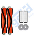 Dreame L10 S ULTRA , L10 ULTRA, L10 PRİME Uyumlu 2 Ana Fırça 2 Filtre 2 Mop