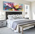 Yatak Başlığı Panoramik Kanvas Tablo