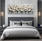 Yatak Odası Panoramik Kanvas Tablo