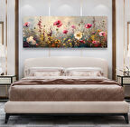 Yatak Odası Panoramik Kanvas Tablo