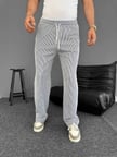 Su Yolu Çizgili Cepli Pantalon
